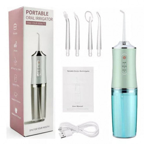 Irrigador Dental Portátil: Potente y Suave