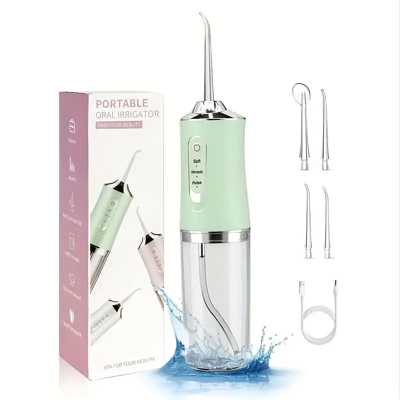 Irrigador Dental Portátil: Potente y Suave