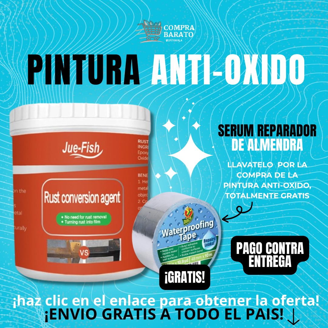 🛠️ Combo Repara & Protege: Antióxido + Cinta Impermeable