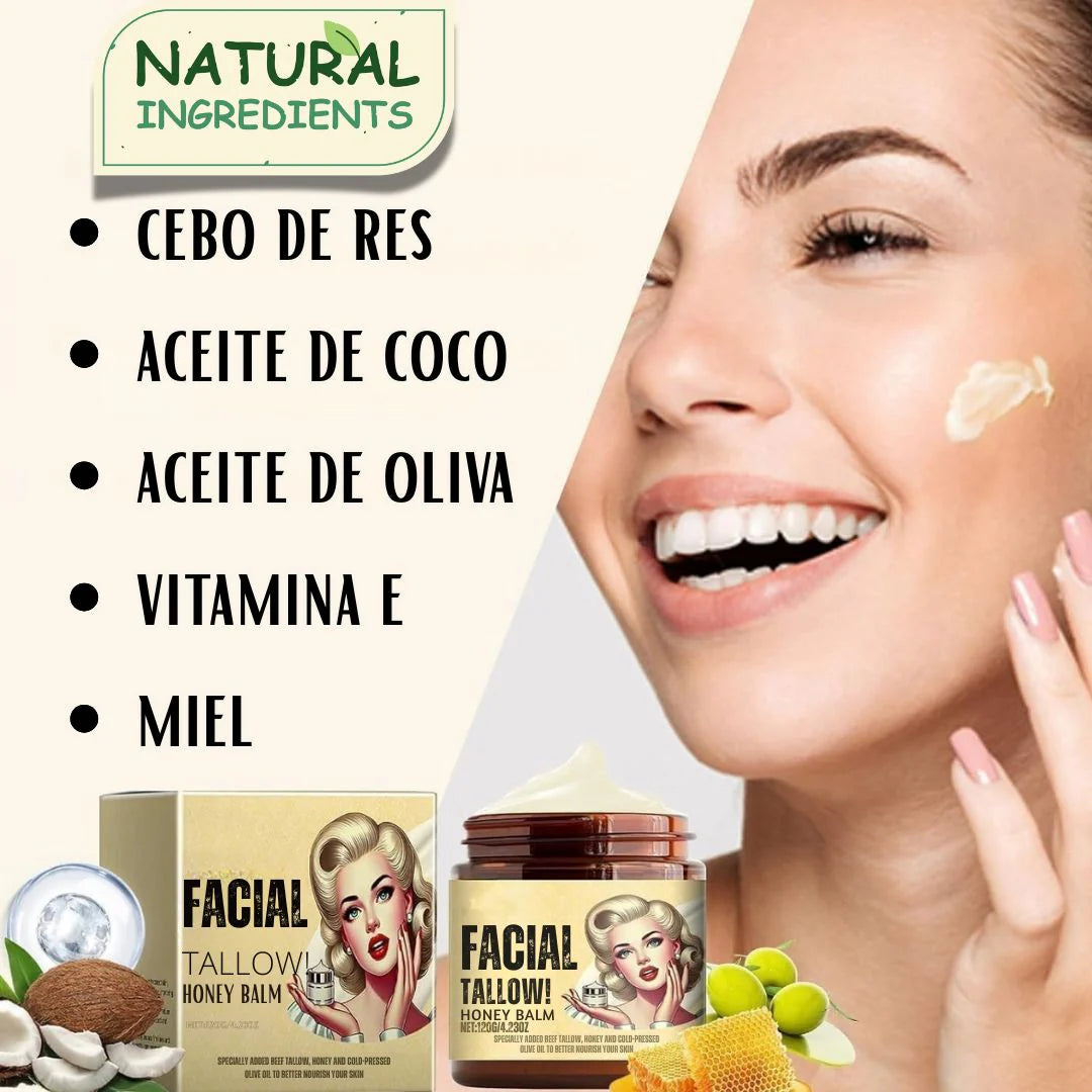OFERTA 2 X 1 CREMA HIDRATANTE DE SEBO DE RES !
