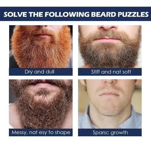 Combo Poder Varonil : Eelhoe Beard Enhance Oil + DeXe Black Hair Shampoo