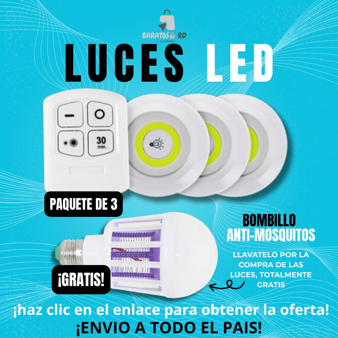🔆 Combo Inteligente: Lámpara Táctil + Bombilla Antimosquitos