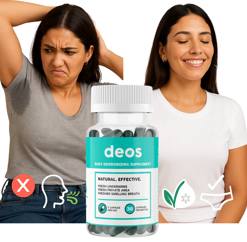 DEOS 30 CAPS - SULEMENTO PARA HIGIENE CORPORAL