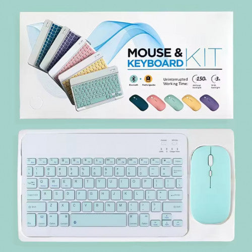 Kit de Teclado y Mouse inalambrico recargable