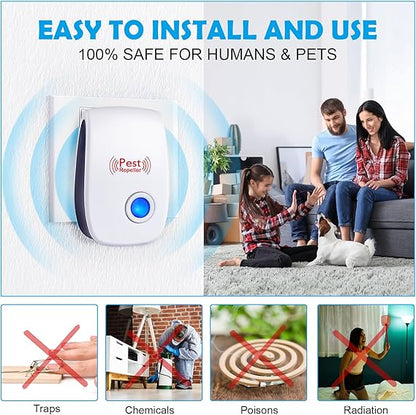 ¡Lleva 2 y te regalamos 1 GRATIS!  Repelente de mosquitos electrónico