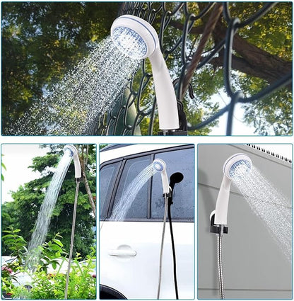 💧regadera eléctrica portátil para viaje o camping: