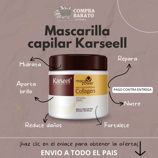 Karseell la mascarilla capilar viral de tiktok