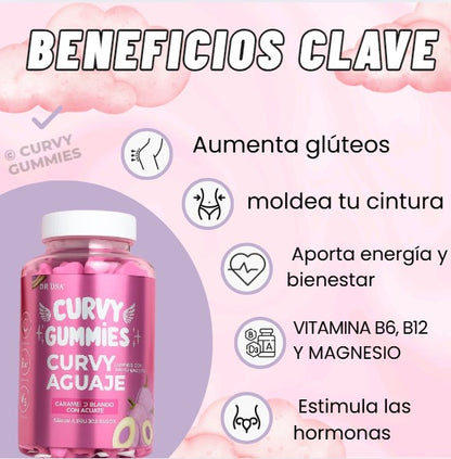 Curvy Gummies 60 CAPS –  Vitaminas para tu figura y bienestar