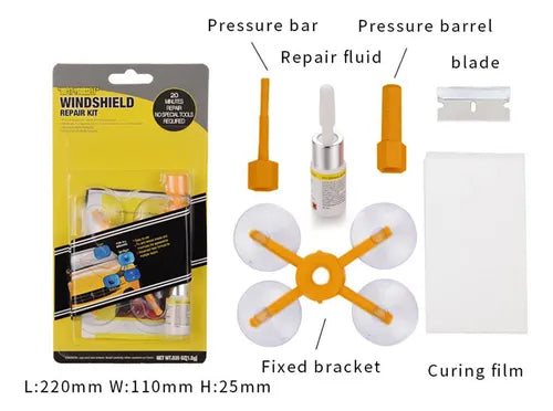 KIT REPARADOR DE CRISTAL DE AUTOS