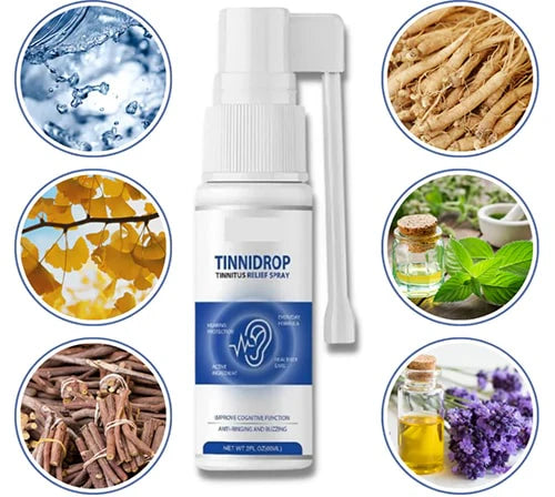 Tinnidrop – Spray natural para aliviar tinnitus
