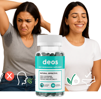 DEOS 30 CAPS -  SULEMENTO PARA HIGIENE CORPORAL